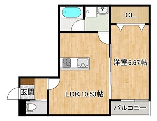 ケントリリーの物件間取画像